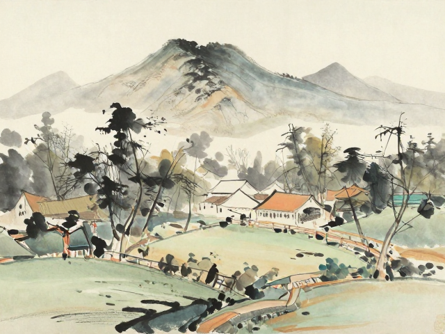 风景写生厚薄结合法,传统多层画法中的虚实对比技巧