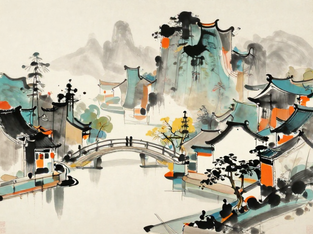 传统多层画法,抽象表现,商业插画设计灵感与实战指南