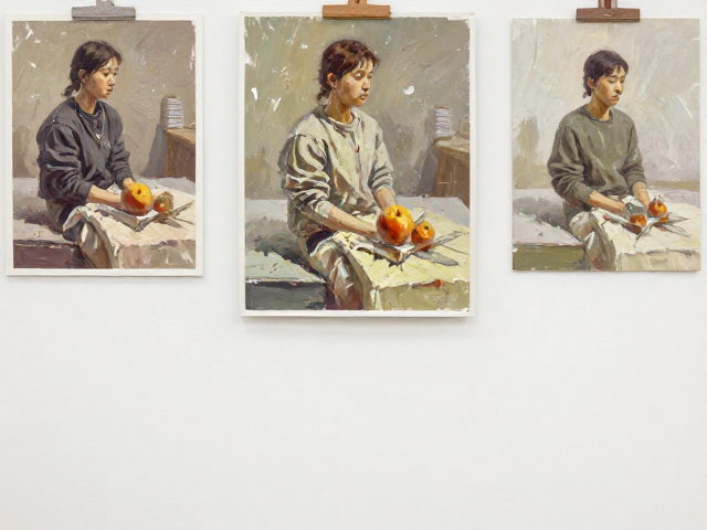 当代油画工作室，从传统多层画法到学生级入门作品全解析