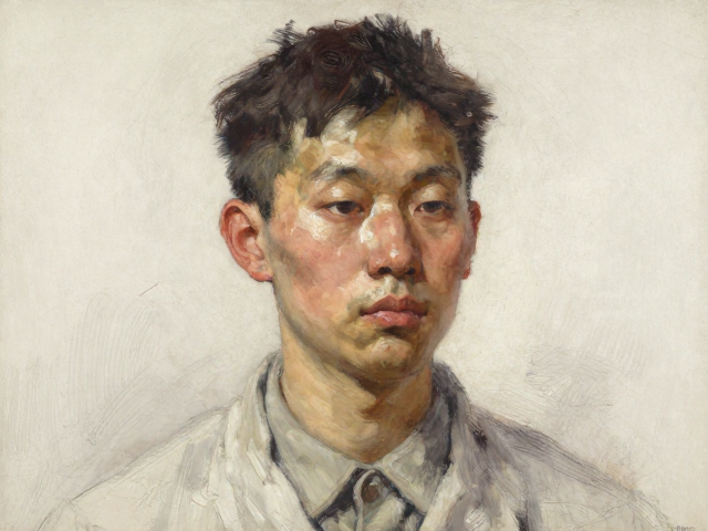 学院派油画训练,传统多层画法在人物肖像中的核心应用