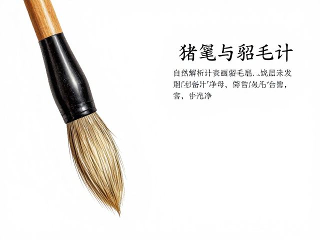 传统多层画法技法解析，猪鬃与貂毛笔在商业插画设计中的应用