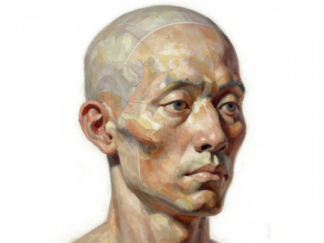 央美油画系半身肖像,头部结构与解剖的深度解析