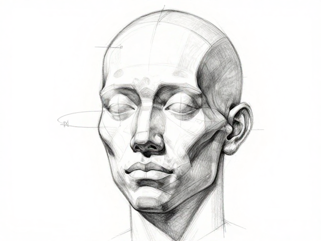 头部解剖揭秘,素描人体结构研究实战技巧