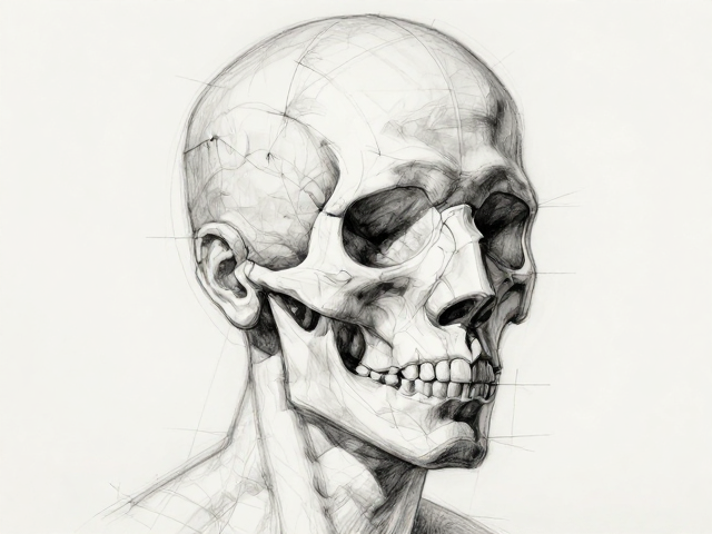 巴洛克光影入画,解构素描人体结构与头部解剖逻辑