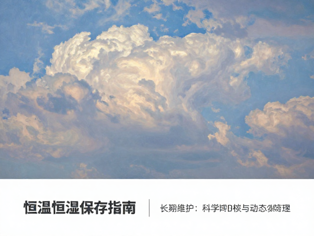天空与大气下的印象派风景,恒温恒湿保存指南