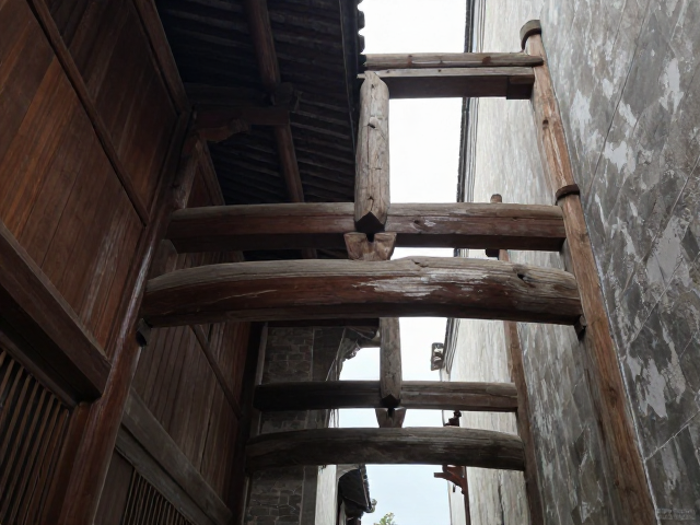 老街巷弄里的宽头画笔,探索古建筑结构之美