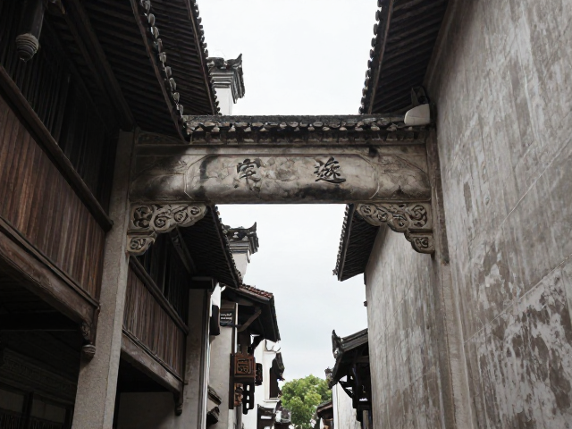 老街巷弄里的宽头画笔,探索古建筑结构之美