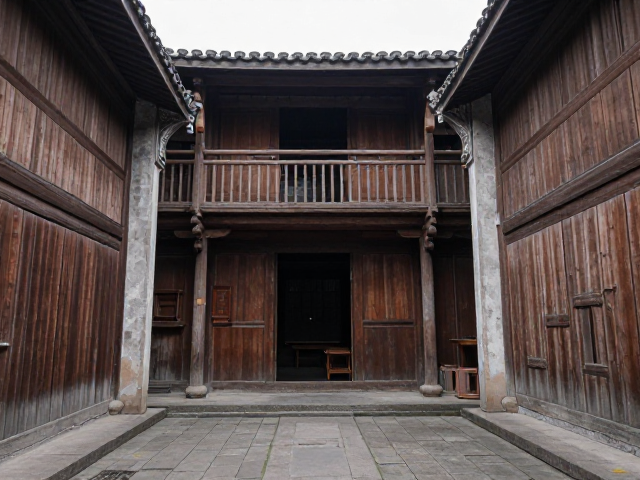 老街巷弄里的宽头画笔,探索古建筑结构之美