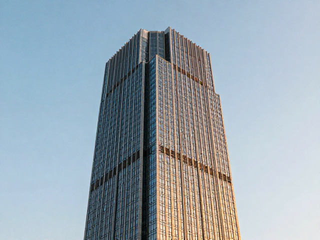现代摩天楼冷暖对比,建筑结构如何定义极致美学