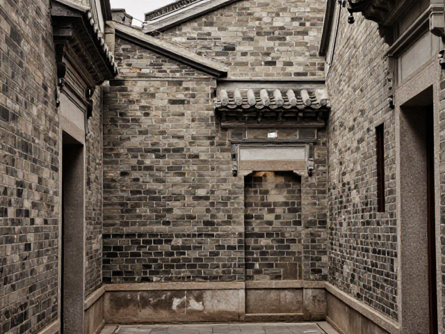 老街巷弄里的砖石纹理,古建筑结构中的岁月痕迹与美学探索