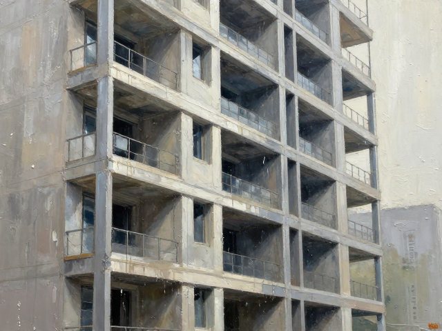 建筑结构肌理与湿画法晕染,AI绘画视觉融合技巧