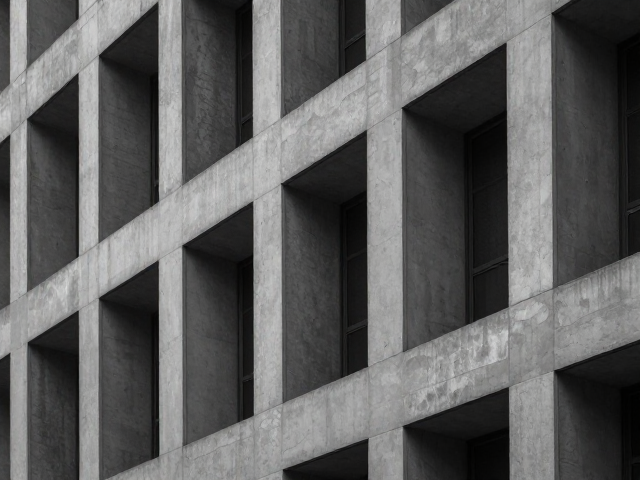 灰调印象,深入刻画建筑结构之美