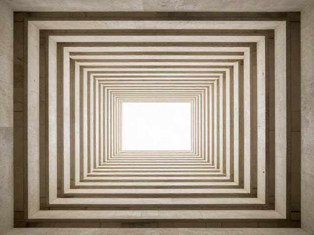 建筑结构中的中心对称美学,浪漫主义风景的视觉秩序