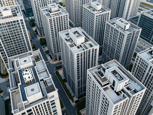 建筑结构俯视全景,如何调整布局实现视觉统一