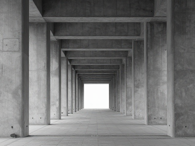 建筑结构中的引导线构图，像宽头画笔般勾勒空间美感