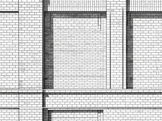 建筑插画中的砖石纹理细节解析,结构美学与视觉表现