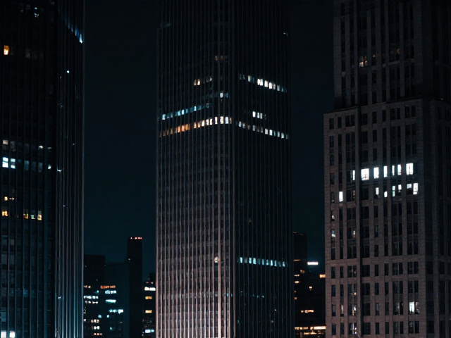 明暗对照下的建筑美学,霓虹夜景如何重塑城市视觉焦点
