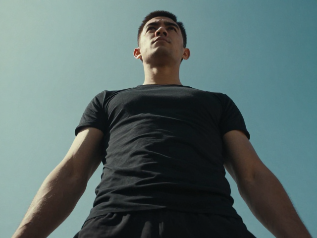 经典构图法则,仰视俯视与环境色影响,打造视觉张力大片