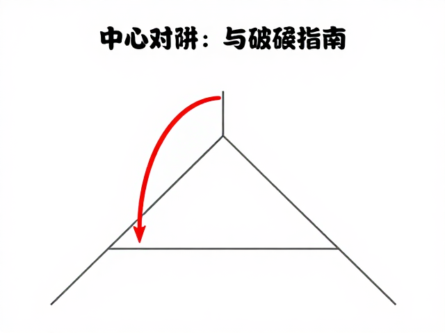 经典构图法则,透视错误与中心对称的视觉陷阱与破解指南
