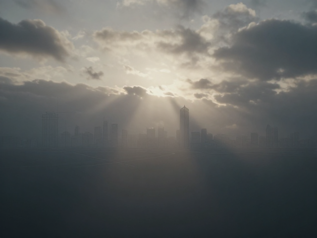 空气透视与经典构图,草稿规划让画面更有层次感