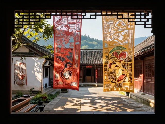 非遗光影,风景写生中的传统工艺美学与光源解析
