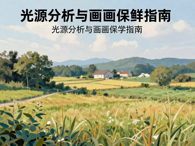 风景写生恒温恒湿存储,光源分析与画作保鲜指南