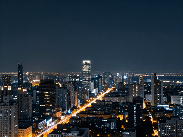 城市夜景光源分析,貂毛笔如何勾勒绝美光影