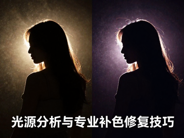 逆光剪影怎么拍?光源分析与专业补色修复技巧