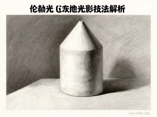伦勃朗光与单色练习,光源分析下的Grisaille光影技法解析