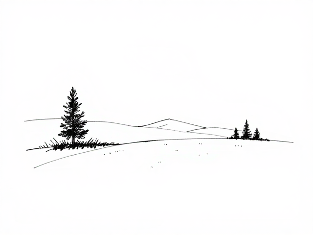 风景写生构图平衡，光源分析让画面更出片