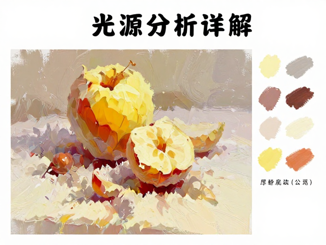 厚涂底色怎么铺？光源分析详解，新手必看的底色绘制技巧