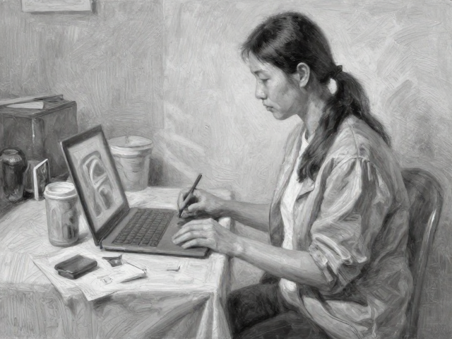 从黑白素描到当代具象油画，光源分析与技法进阶指南