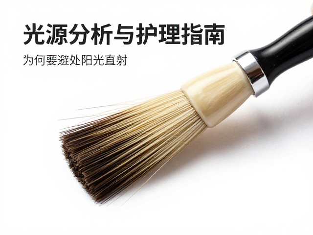猪鬃笔保养,为何要避免阳光直射?光源分析与护理指南