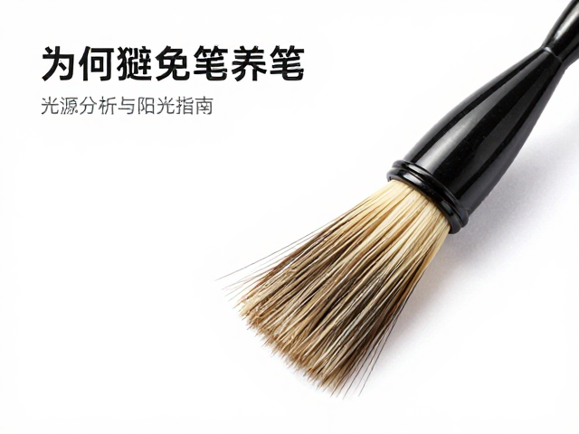 猪鬃笔保养,为何要避免阳光直射?光源分析与护理指南