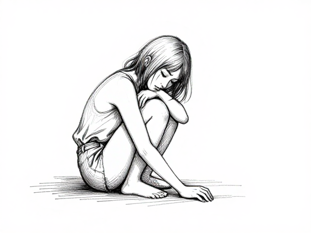 透视缩短技法解析,用线条勾勒忧郁轮廓,打造高级感插画