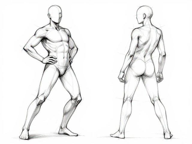 素描排线密度与疏密关系,勾勒线条轮廓的核心技巧
