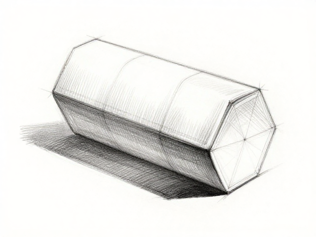 线条轮廓与比例排线密度，掌握素描核心技法，提升画面质感与视觉张力