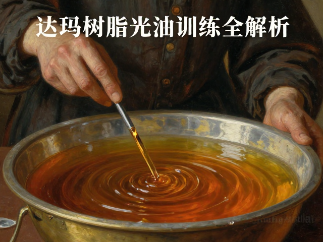 达玛树脂光油养护指南,文艺复兴写实油画技法与色彩观察训练全解析