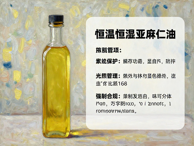 恒温恒湿保存亚麻仁油绘制的印象派油画,防裂防黄变指南