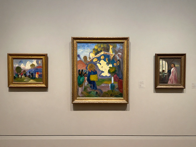 英国普雷斯顿印象派油画展，邂逅光影艺术的极致魅力