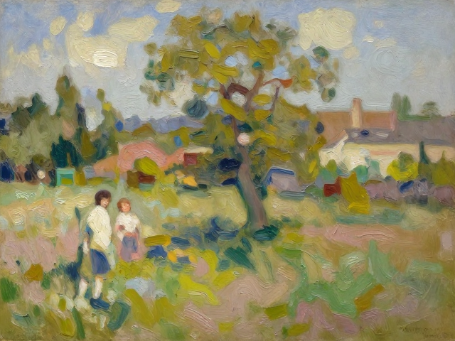 印象派油画厚涂法，天然矿物颜料的艺术魅力与技法解析