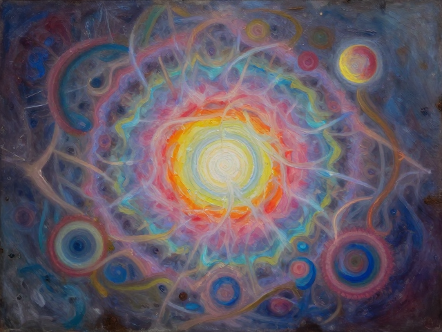 超现实主义油画,丙烯媒介剂如何唤醒潜意识符号的视觉魔力