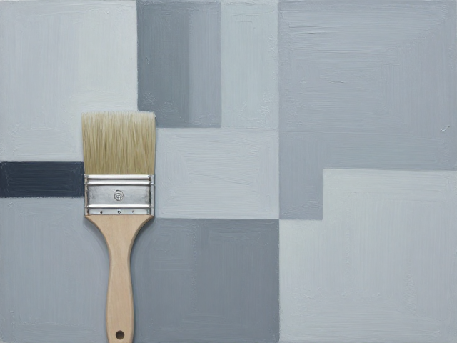 大刷子绘就冷抽象,极致纯粹的视觉盛宴,直击灵魂的艺术表达