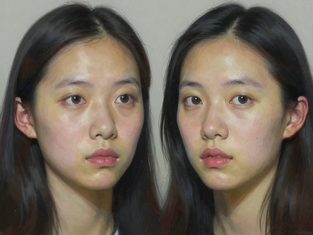 岳敏君艺术风格解析，超级写实主义与去装饰性纯粹描绘