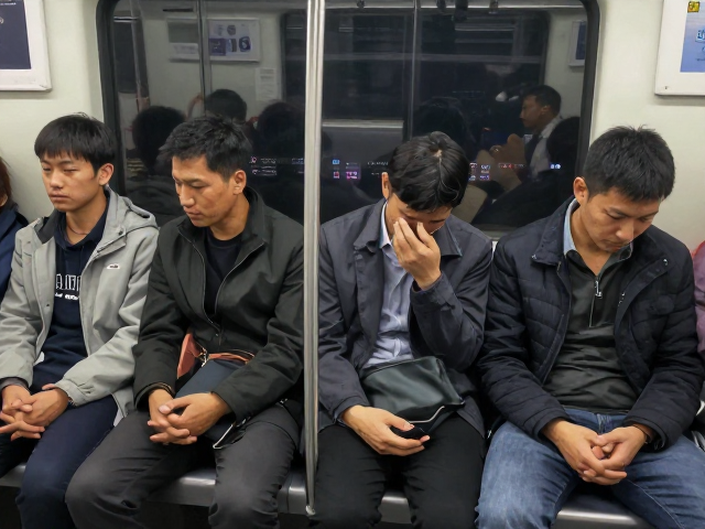 超级写实主义笔触,聚焦个体生存状态,记录真实生活