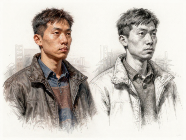 超级写实主义素描,都市人物肖像造型基础与技法解析