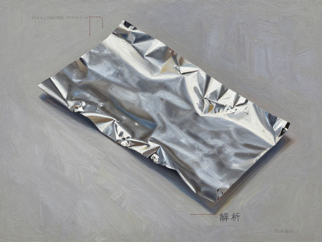材料实验油画，金属片铝箔特性测试全解析