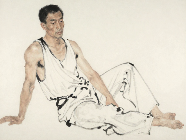 徐悲鸿写实改良下中国油画东方意境，留白之美解析