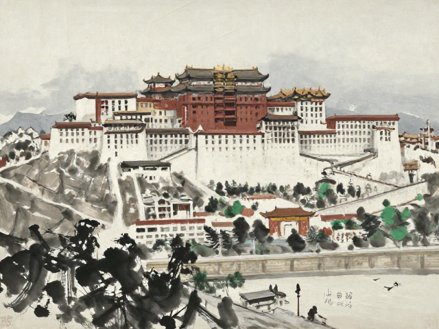 50-70年代中国写实油画,毛笔笔触勾勒新中国建设题材