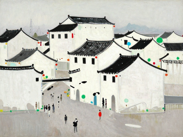 吴冠中写实油画,历史革命题材中的艺术真实与时代记忆